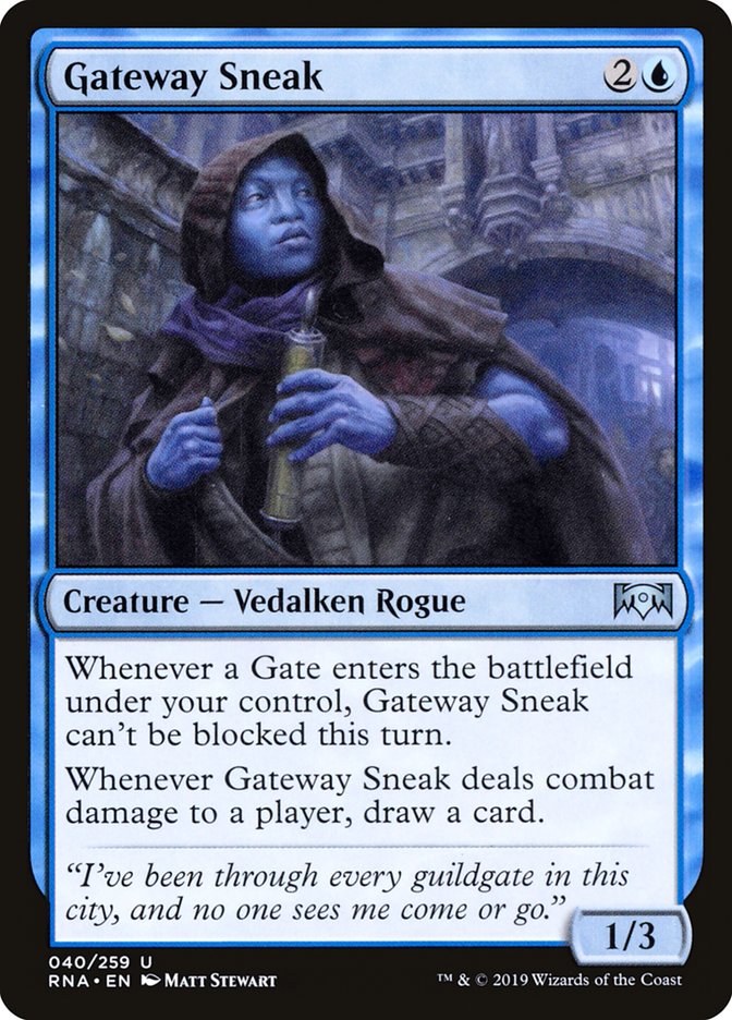 Gateway Sneak [Ravnica Allegiance] | Good Games Modbury