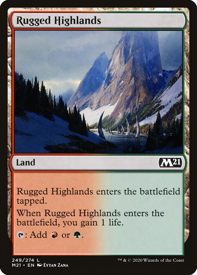 Rugged Highlands [Core Set 2021] | Good Games Modbury