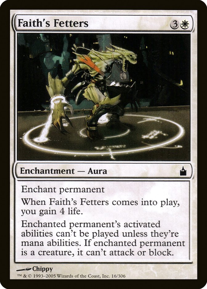 Faith's Fetters [Ravnica: City of Guilds] | Good Games Modbury