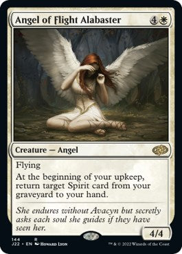 Angel of Flight Alabaster [Jumpstart 2022] | Good Games Modbury