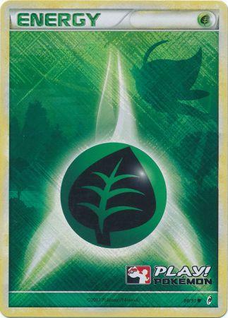Grass Energy (88/95) (Play Pokemon Promo) [HeartGold & SoulSilver: Call of Legends] | Good Games Modbury