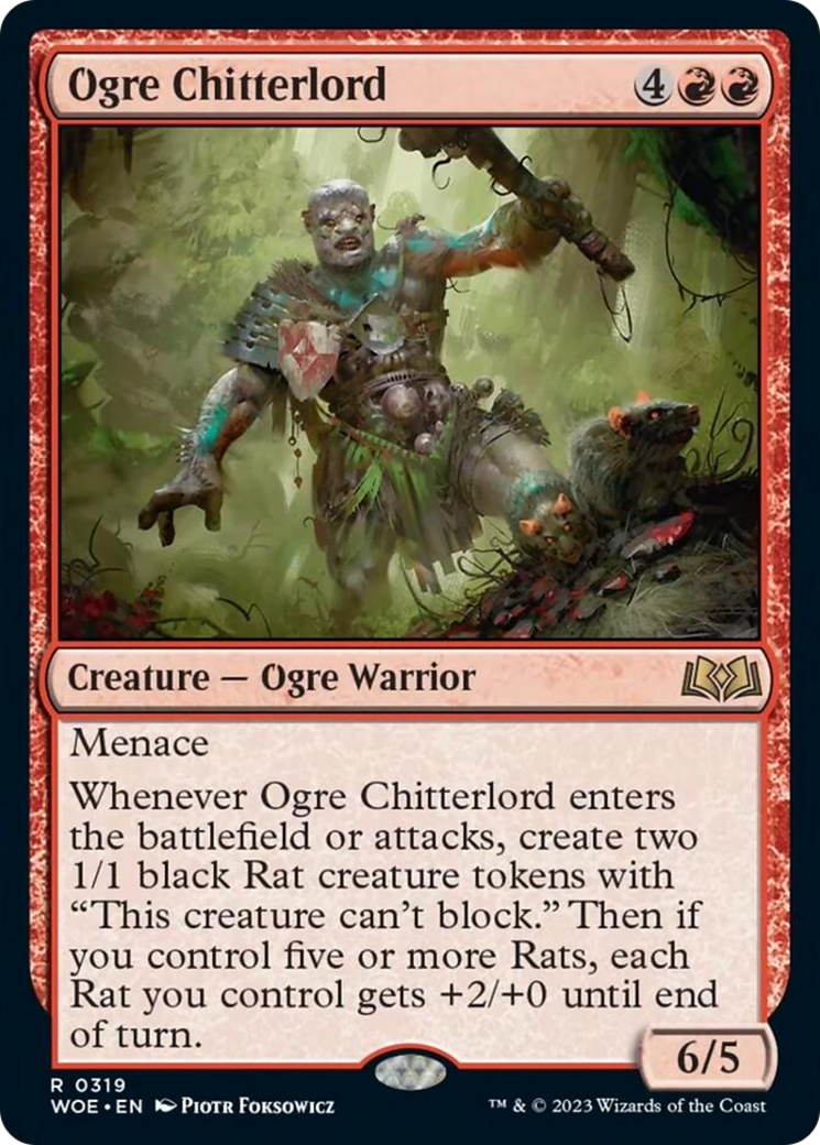 Ogre Chitterlord [Wilds of Eldraine] | Good Games Modbury