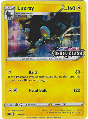 Luxray (SWSH023) (Prerelease Promo) [Sword & Shield: Black Star Promos] | Good Games Modbury