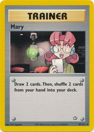 Mary (87/111) [Neo Genesis Unlimited] | Good Games Modbury