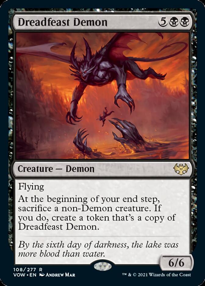 Dreadfeast Demon [Innistrad: Crimson Vow] | Good Games Modbury