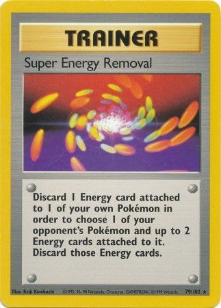 Super Energy Removal (79/102) [Base Set Unlimited] | Good Games Modbury