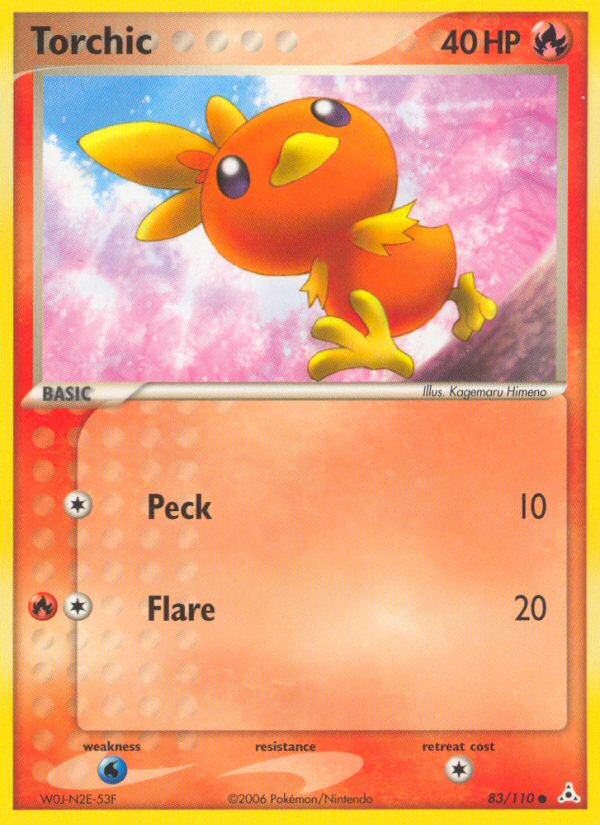 Torchic (83/110) [EX: Holon Phantoms] | Good Games Modbury