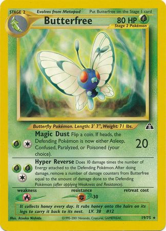 Butterfree (19/75) [Neo Discovery Unlimited] | Good Games Modbury