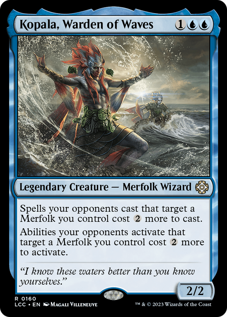 Kopala, Warden of Waves [The Lost Caverns of Ixalan Commander] | Good Games Modbury