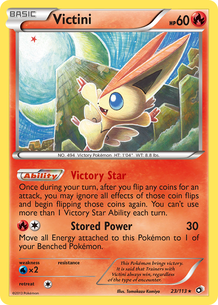 Victini (23/113) [Black & White: Legendary Treasures] | Good Games Modbury