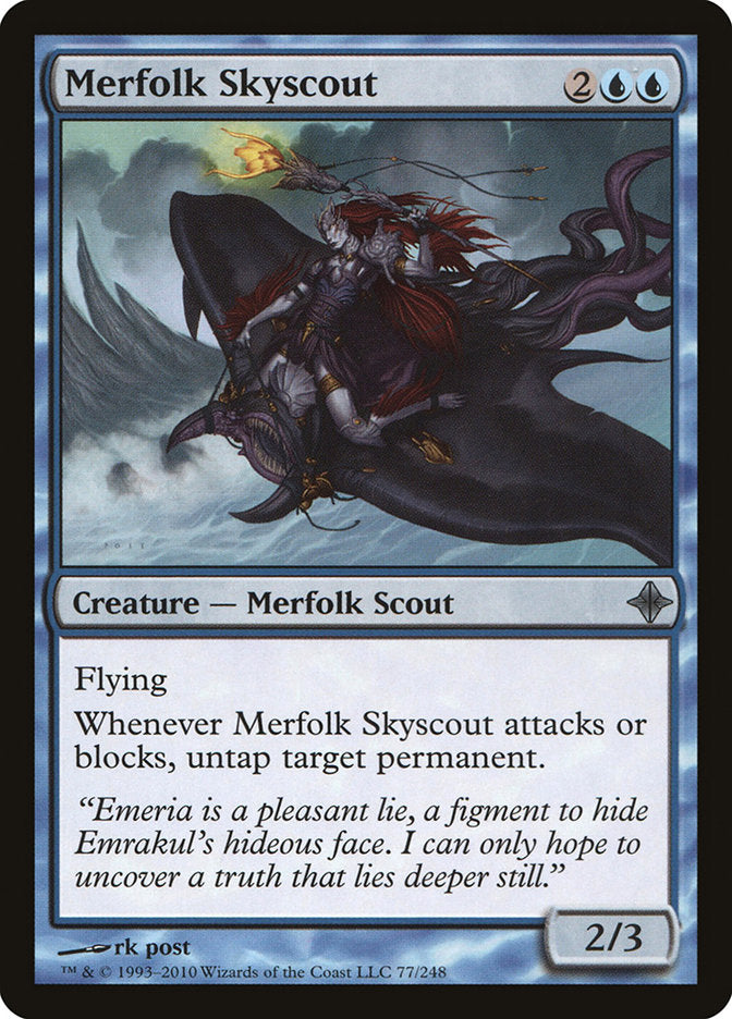 Merfolk Skyscout [Rise of the Eldrazi] | Good Games Modbury