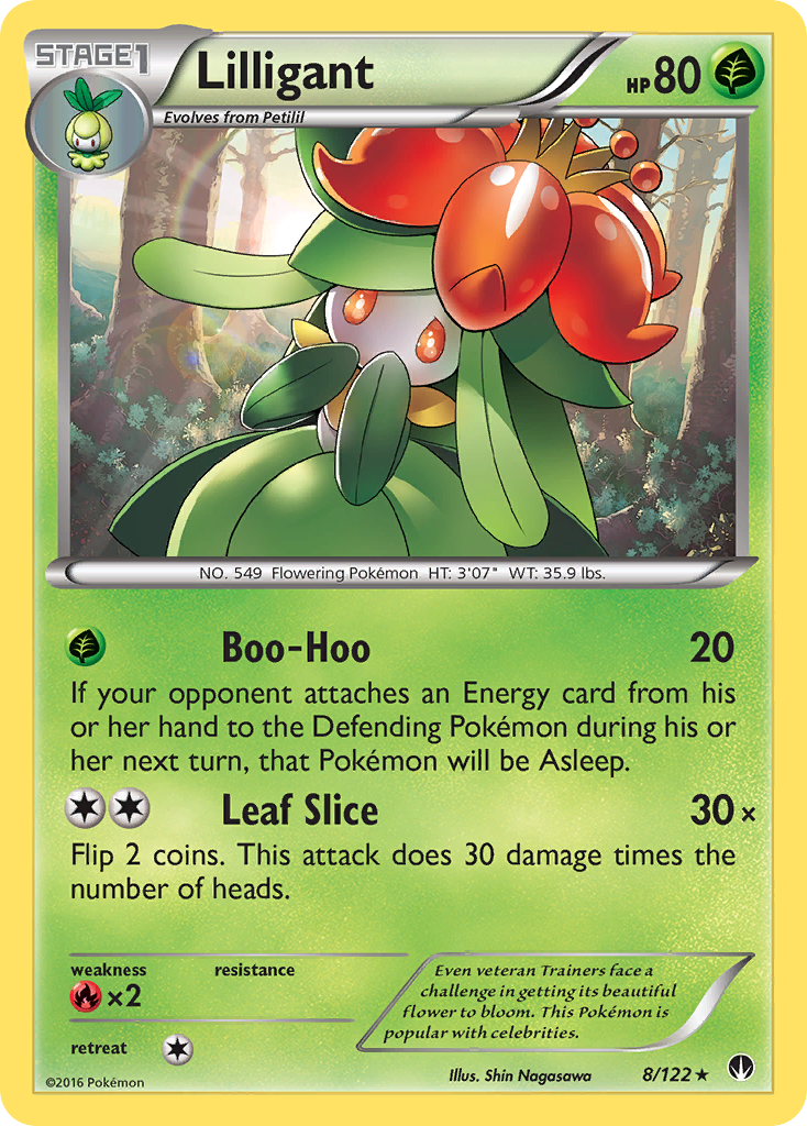 Lilligant (8/122) [XY: BREAKpoint] | Good Games Modbury
