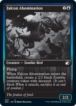 Falcon Abomination [Innistrad: Double Feature] | Good Games Modbury