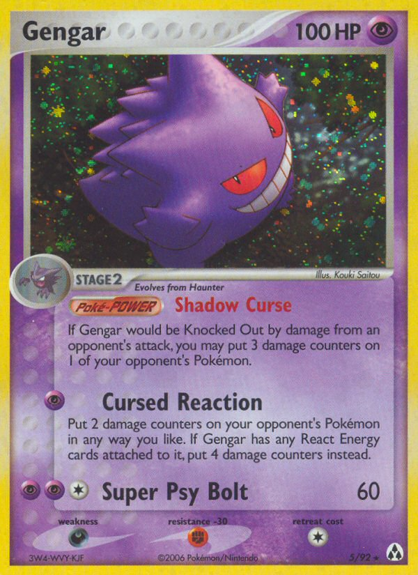 Gengar (5/92) [EX: Legend Maker] | Good Games Modbury