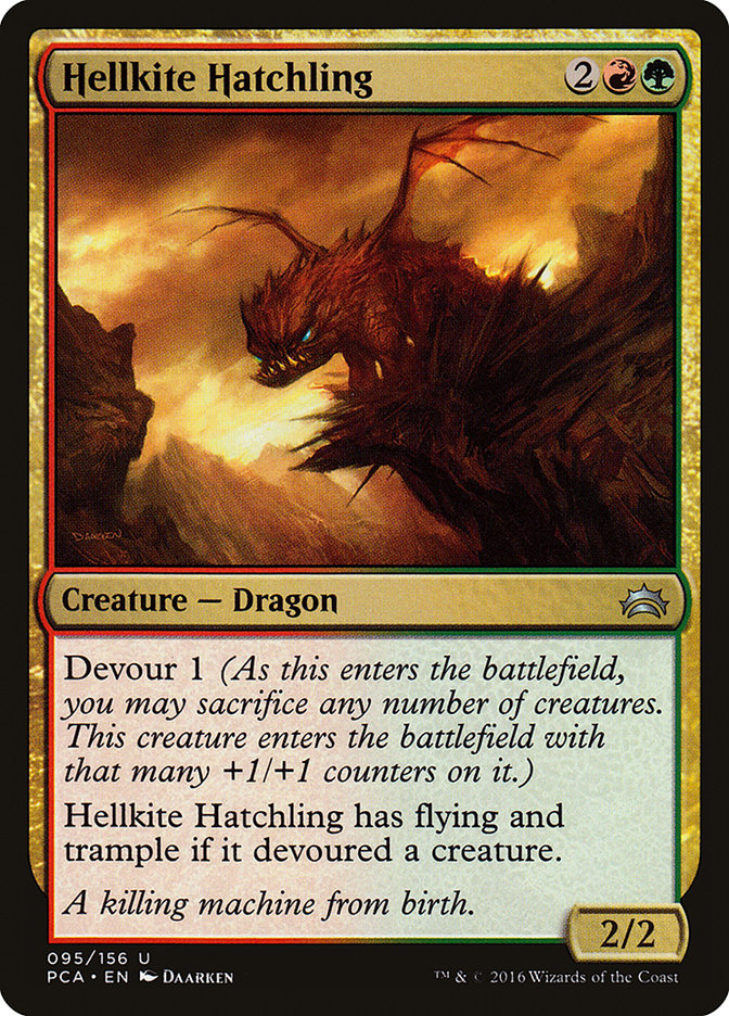 Hellkite Hatchling [Planechase Anthology] | Good Games Modbury