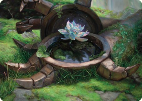 Timeless Lotus Art Card [Dominaria United Art Series] | Good Games Modbury