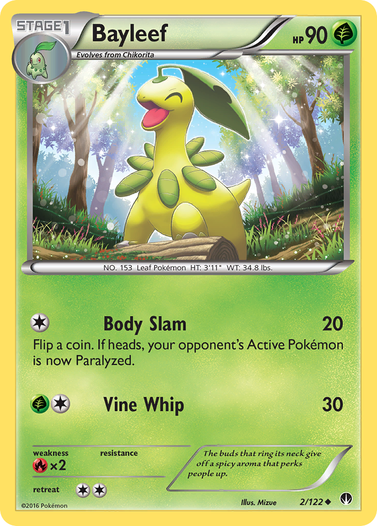 Bayleef (2/122) [XY: BREAKpoint] | Good Games Modbury