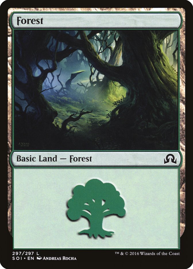 Forest (297) [Shadows over Innistrad] | Good Games Modbury