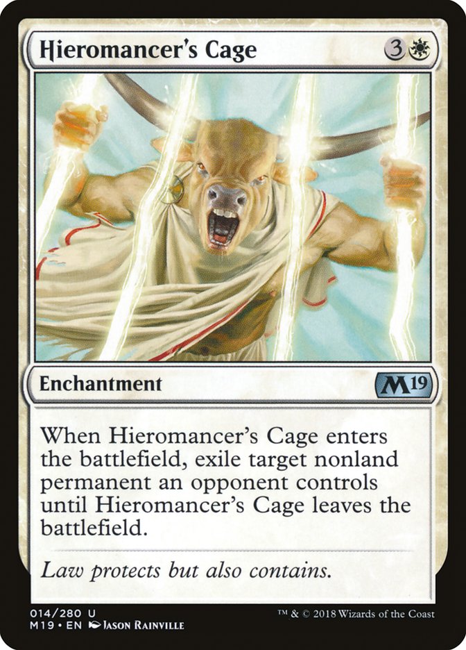 Hieromancer's Cage [Core Set 2019] | Good Games Modbury