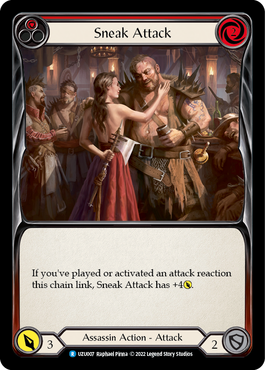 Sneak Attack (Red) [UZU007] (Outsiders Uzuri Blitz Deck) | Good Games Modbury
