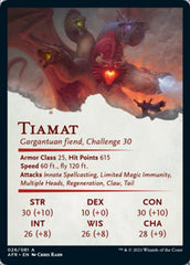 Tiamat Art Card [Dungeons & Dragons: Adventures in the Forgotten Realms Art Series] | Good Games Modbury