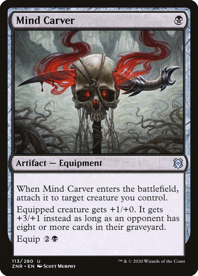 Mind Carver [Zendikar Rising] | Good Games Modbury