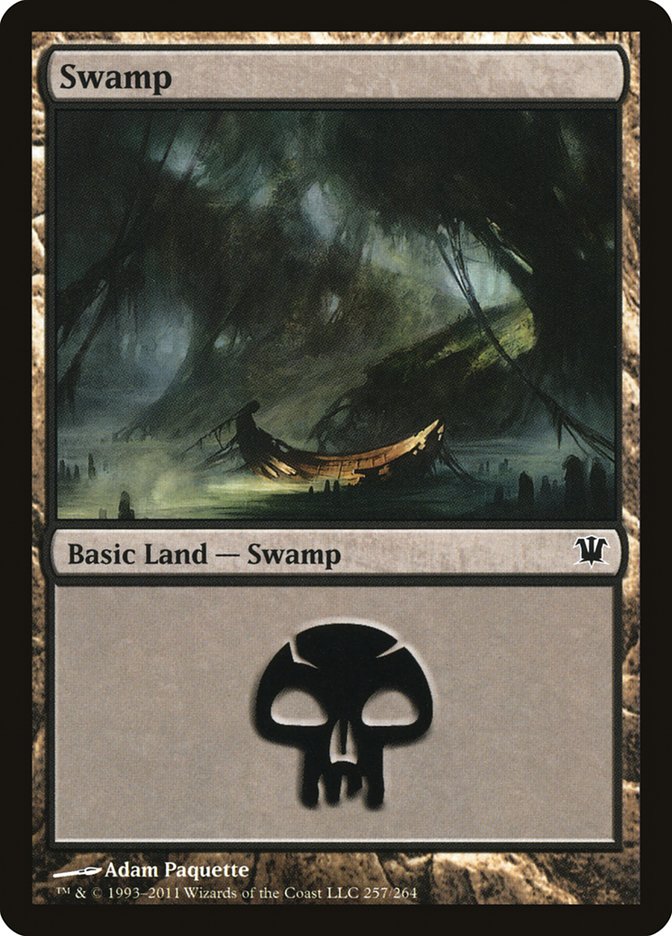 Swamp (257) [Innistrad] | Good Games Modbury