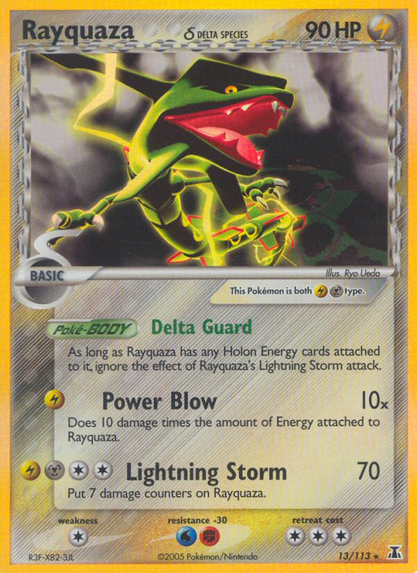 Rayquaza (13/113) (Delta Species) [EX: Delta Species] | Good Games Modbury