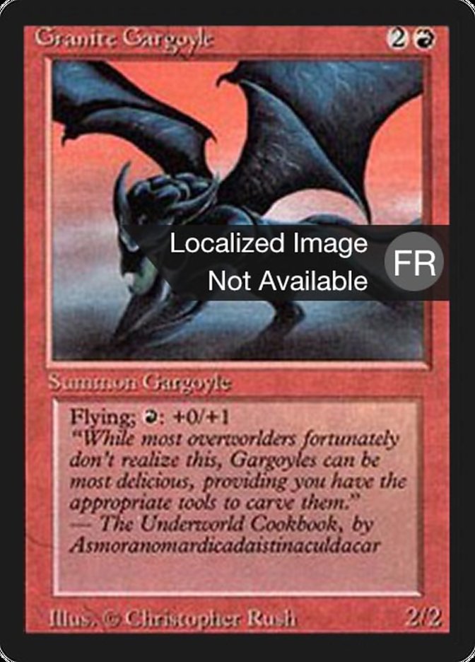 Granite Gargoyle [Foreign Black Border] | Good Games Modbury