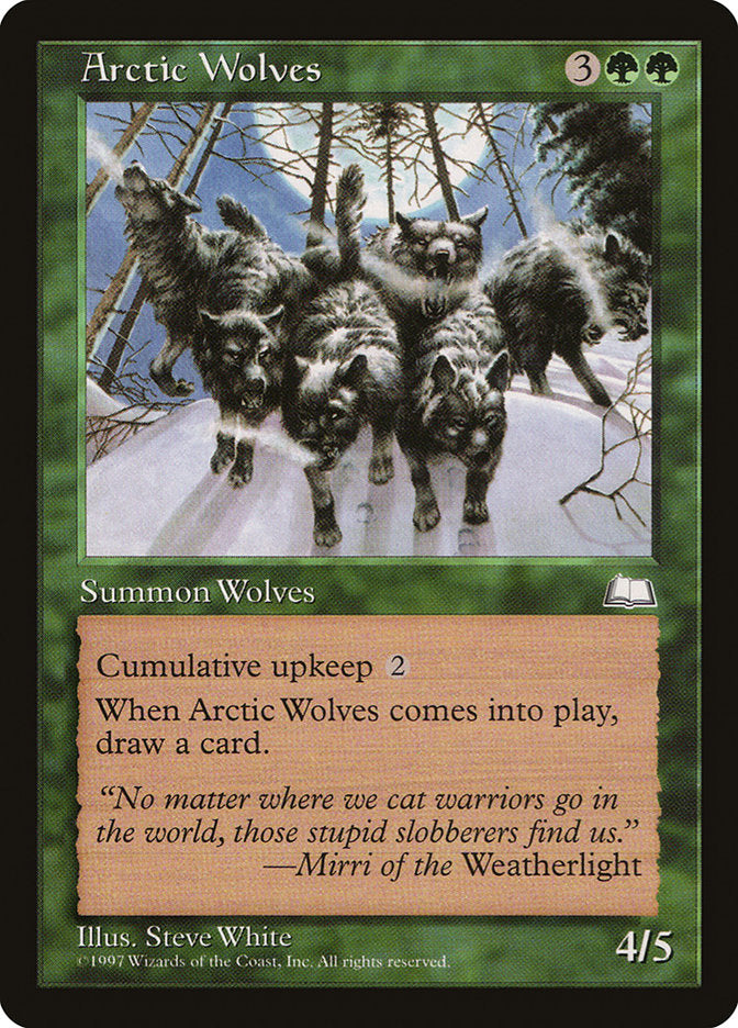 Arctic Wolves [Weatherlight] | Good Games Modbury