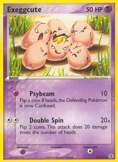 Exeggcute (33/112) [EX: FireRed & LeafGreen] | Good Games Modbury