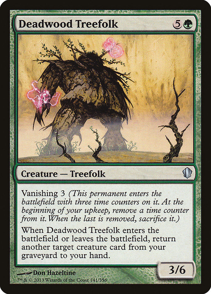 Deadwood Treefolk [Commander 2013] | Good Games Modbury