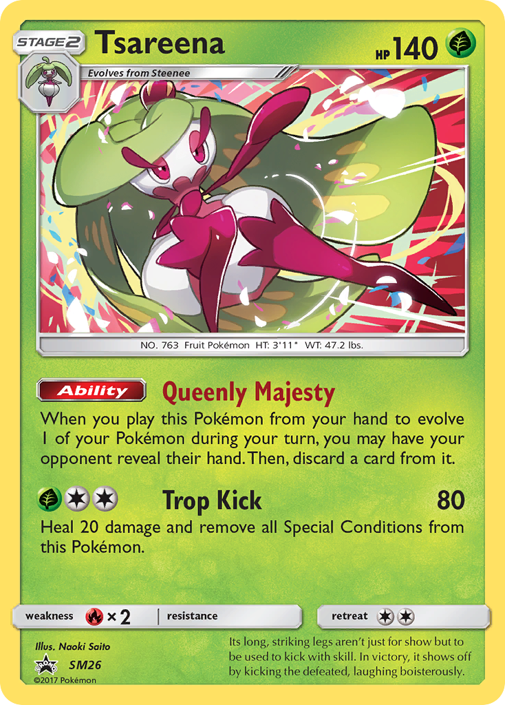 Tsareena (SM26) [Sun & Moon: Black Star Promos] | Good Games Modbury