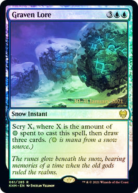 Graven Lore [Kaldheim Prerelease Promos] | Good Games Modbury