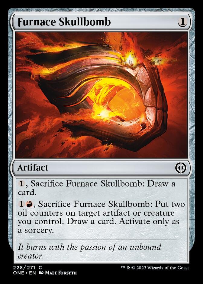 Furnace Skullbomb [Phyrexia: All Will Be One] | Good Games Modbury