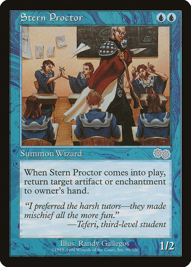 Stern Proctor [Urza's Saga] | Good Games Modbury