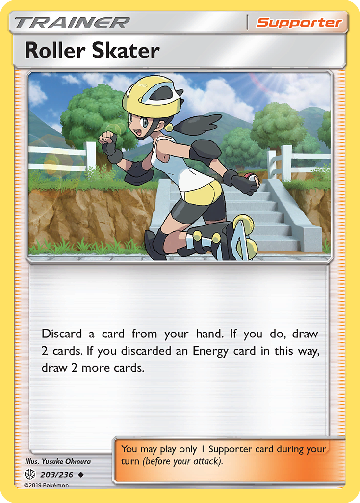 Roller Skater (203/236) [Sun & Moon: Cosmic Eclipse] | Good Games Modbury