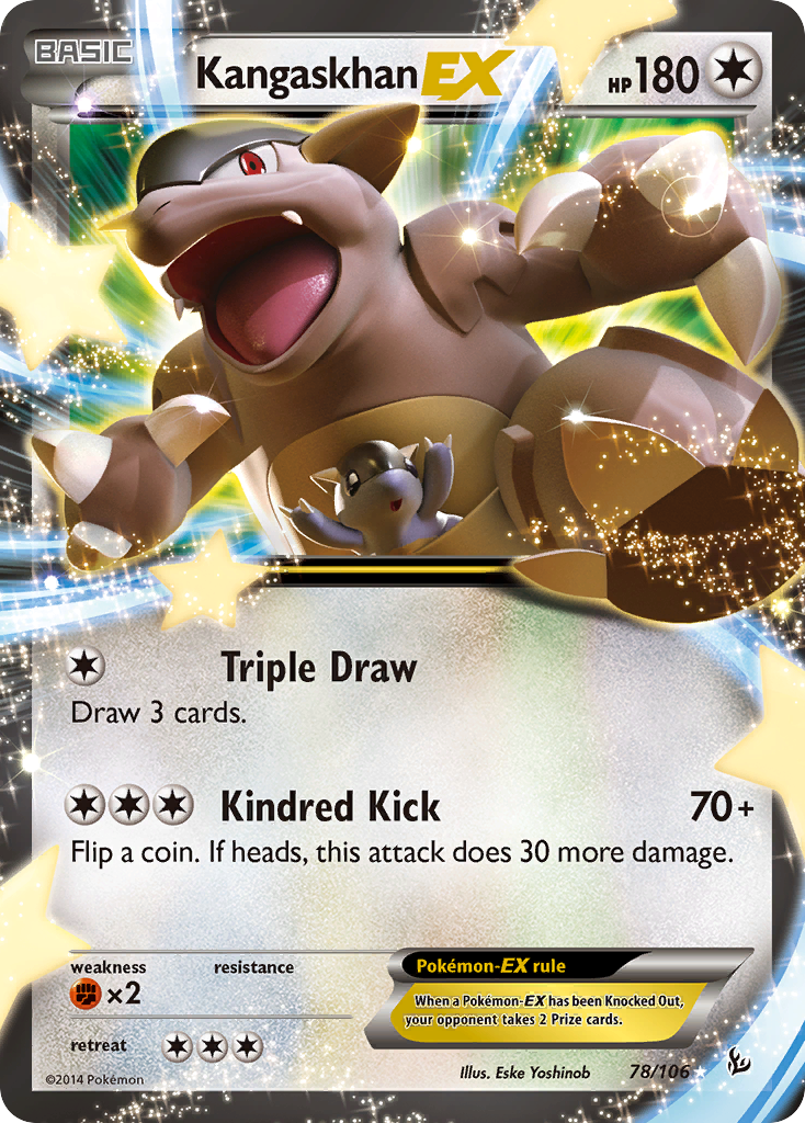 Kangaskhan EX (78/106) [XY: Flashfire] | Good Games Modbury