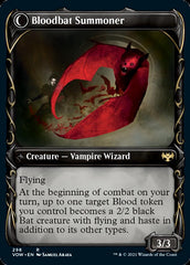 Voldaren Bloodcaster // Bloodbat Summoner (Showcase Fang Frame) [Innistrad: Crimson Vow] | Good Games Modbury