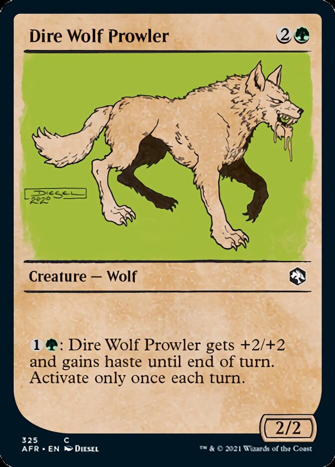 Dire Wolf Prowler (Showcase) [Dungeons & Dragons: Adventures in the Forgotten Realms] | Good Games Modbury