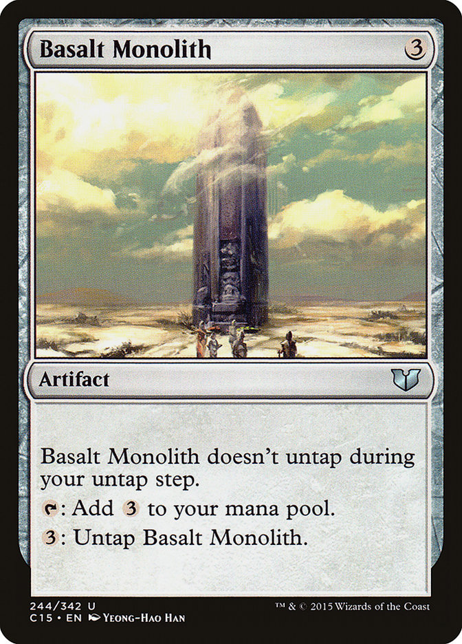 Basalt Monolith [Commander 2015] | Good Games Modbury