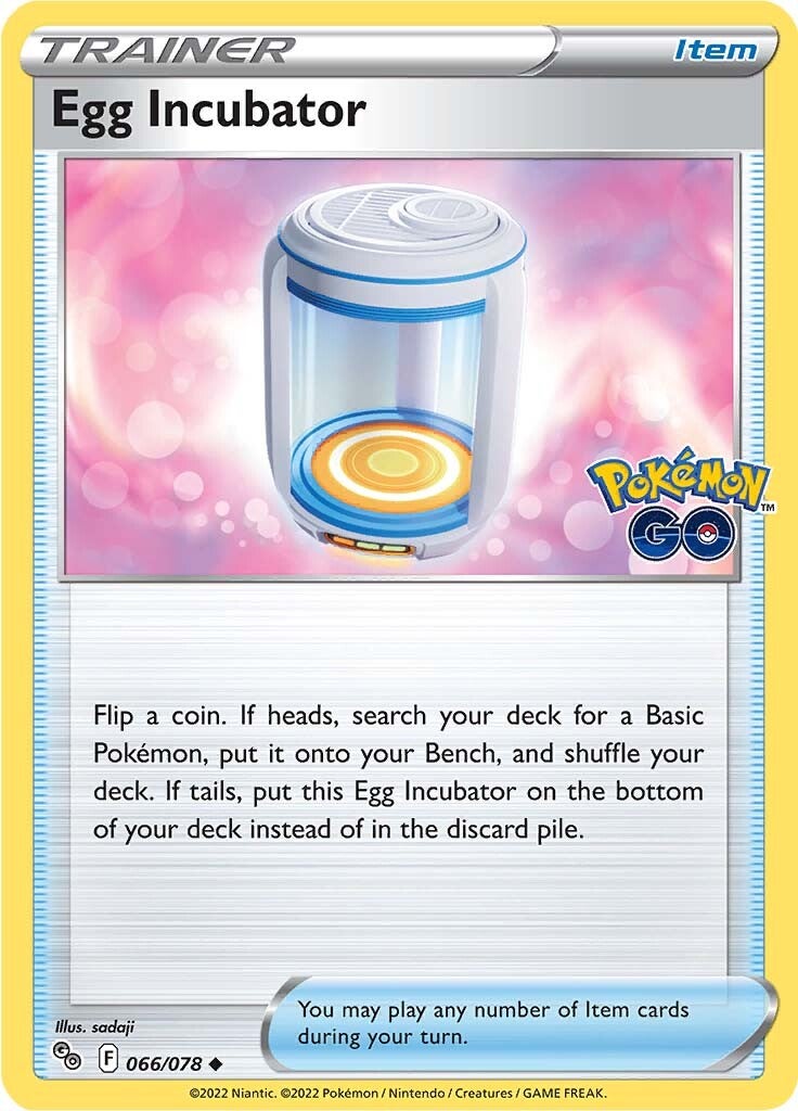 Egg Incubator (066/078) [Pokémon GO] | Good Games Modbury