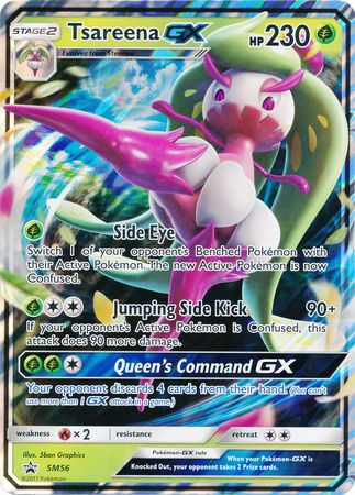 Tsareena GX (SM56) (Jumbo Card) [Sun & Moon: Black Star Promos] | Good Games Modbury
