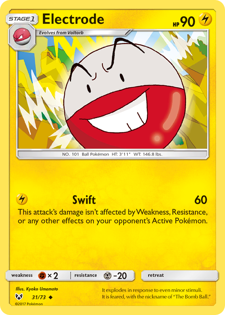 Electrode (31/73) [Sun & Moon: Shining Legends] | Good Games Modbury