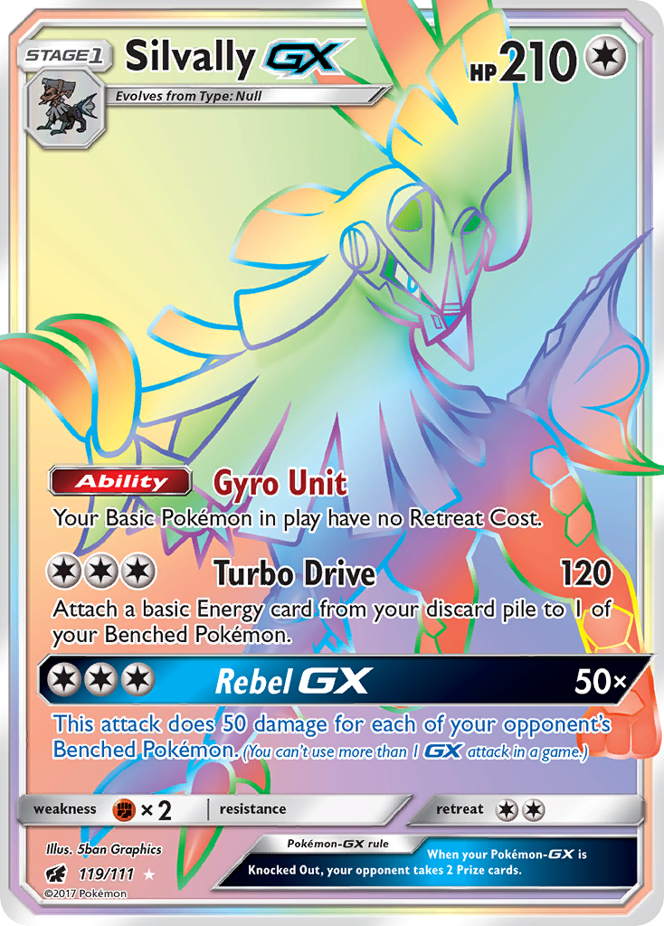 Silvally GX (119/111) [Sun & Moon: Crimson Invasion] | Good Games Modbury