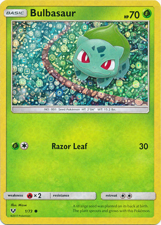 Bulbasaur (1/73) (General Mills Promo) [Sun & Moon: Shining Legends] | Good Games Modbury