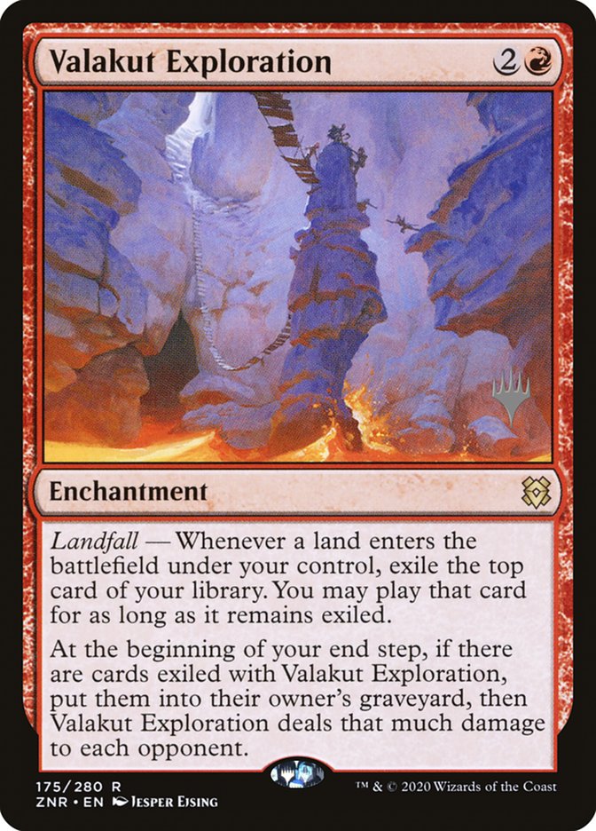 Valakut Exploration (Promo Pack) [Zendikar Rising Promos] | Good Games Modbury