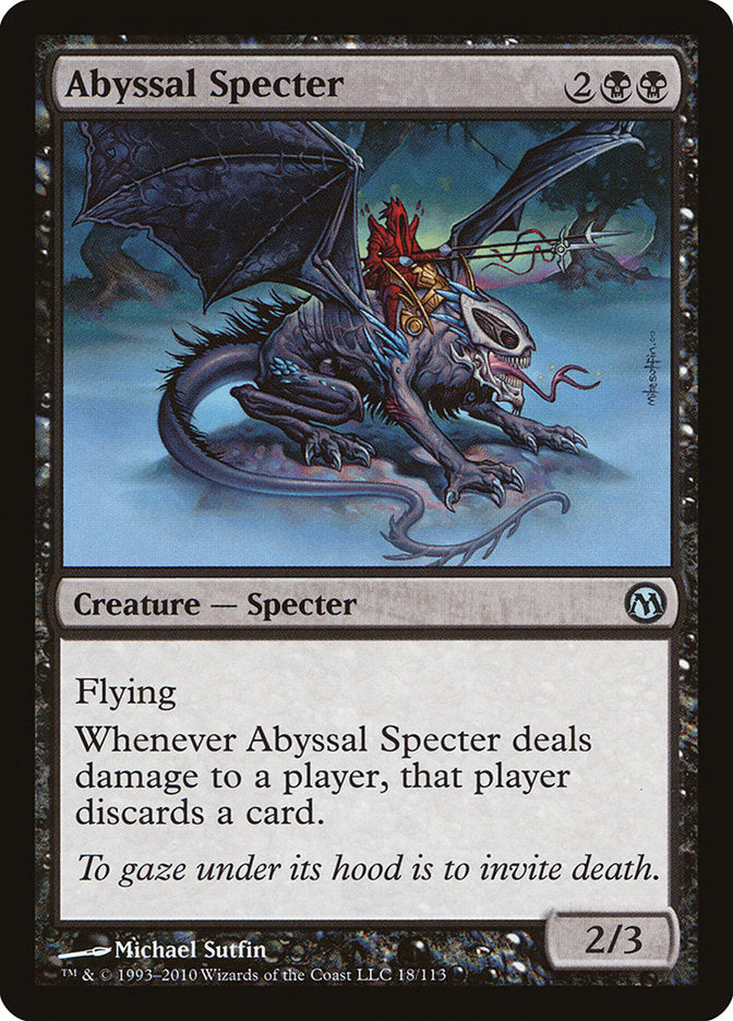 Abyssal Specter [Duels of the Planeswalkers] | Good Games Modbury