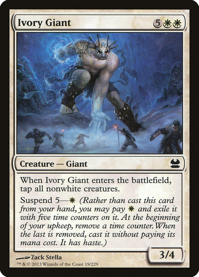 Ivory Giant [Modern Masters] | Good Games Modbury