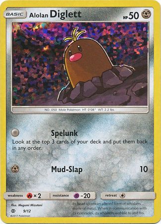 Alolan Diglett (9/12) [McDonald's Promos: 2017 Collection] | Good Games Modbury